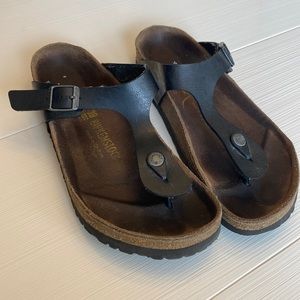 Birkenstock Women Thong Sandal Black